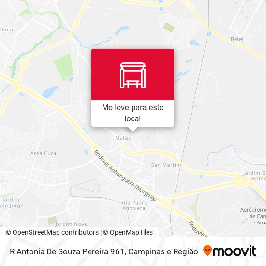 R Antonia De Souza Pereira 961 mapa
