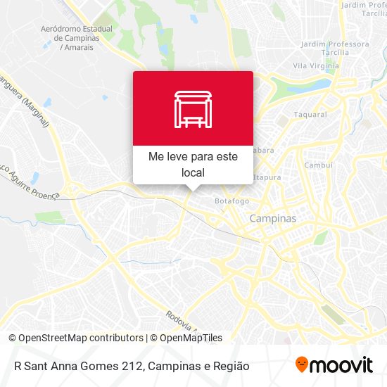R Sant Anna Gomes 212 mapa