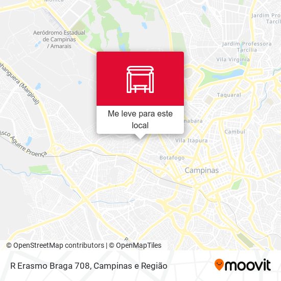 R Erasmo Braga 708 mapa