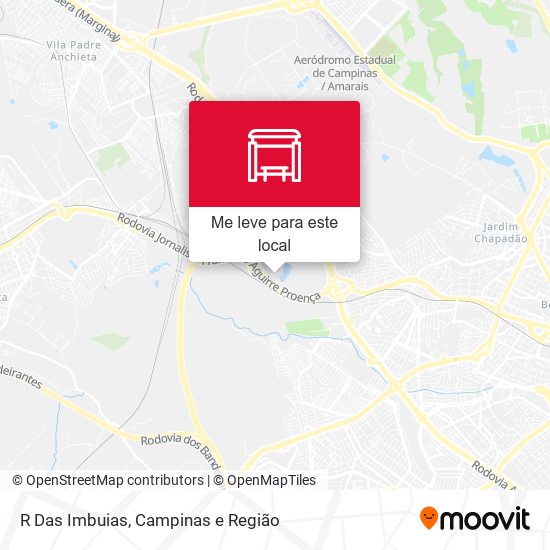 R Das Imbuias mapa