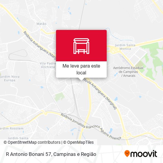 R Antonio Bonani 57 mapa