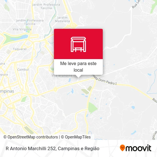 R Antonio Marchilli 252 mapa