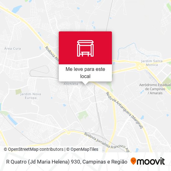 R Quatro (Jd Maria Helena) 930 mapa
