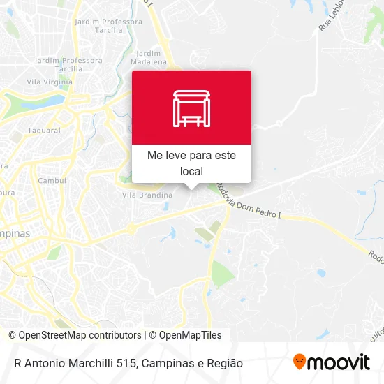 R Antonio Marchilli 515 mapa