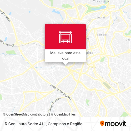 R Gen Lauro Sodre 411 mapa