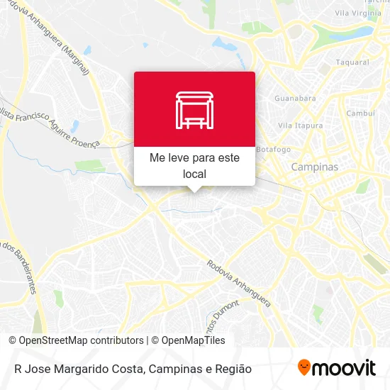 R Jose Margarido Costa mapa