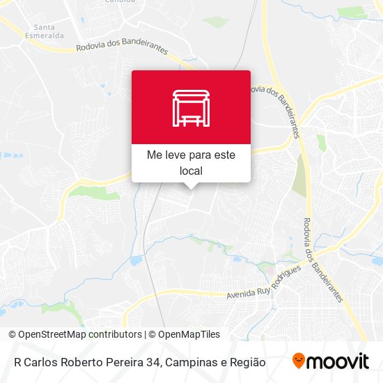 R Carlos Roberto Pereira 34 mapa