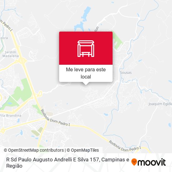 R Sd Paulo Augusto Andrelli E Silva 157 mapa