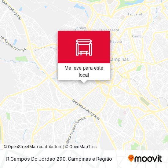 R Campos Do Jordao 290 mapa
