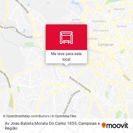 Av Joao Batista Morato Do Canto 1855 mapa