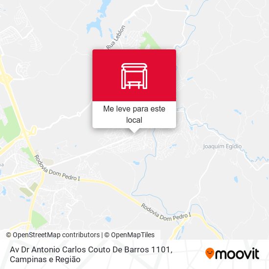 Av Dr Antonio Carlos Couto De Barros 1101 mapa