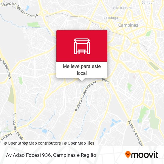 Av Adao Focesi 936 mapa