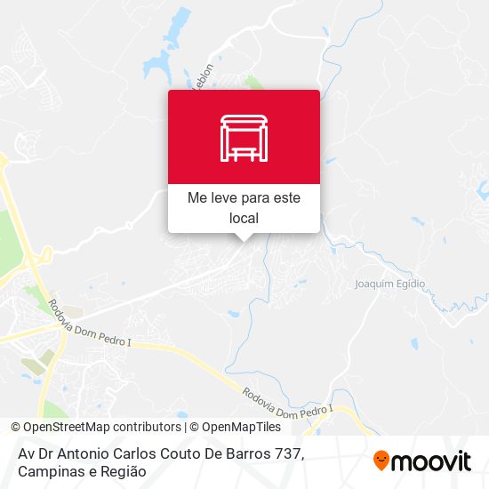 Av Dr Antonio Carlos Couto De Barros 737 mapa