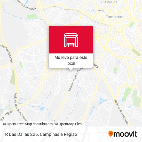 R Das Dalias 226 mapa
