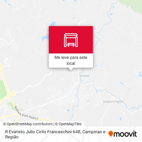 R Evaristo Julio Cirilo Franceschini 648 mapa