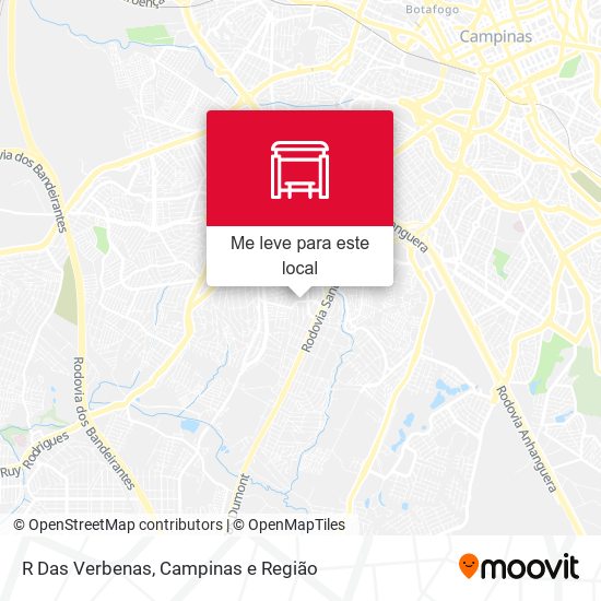 R Das Verbenas mapa