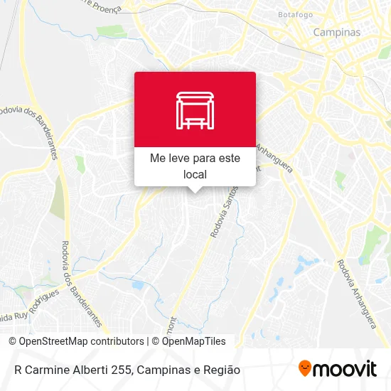 R Carmine Alberti 255 mapa