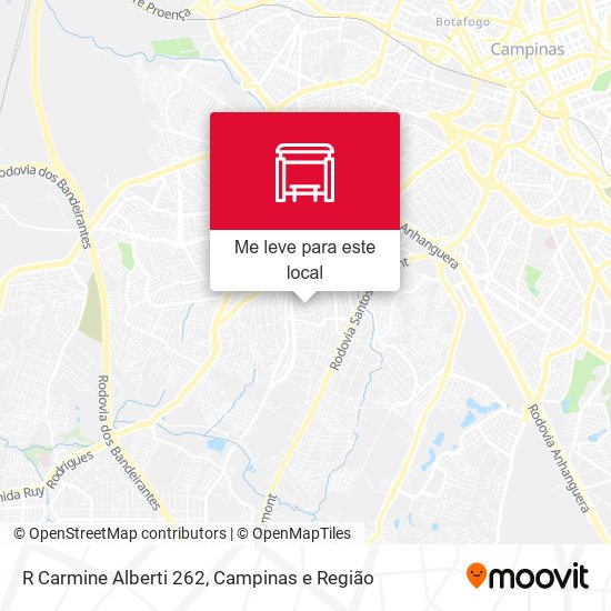 R Carmine Alberti 262 mapa