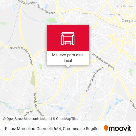 R Luiz Marcelino Guernelli 654 mapa