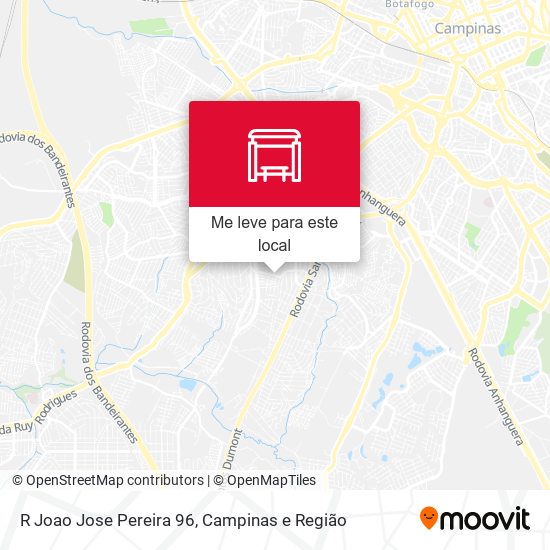 R Joao Jose Pereira 96 mapa