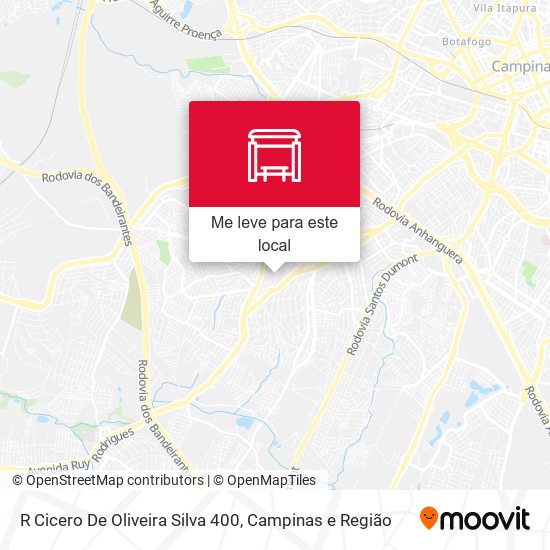 R Cicero De Oliveira Silva 400 mapa