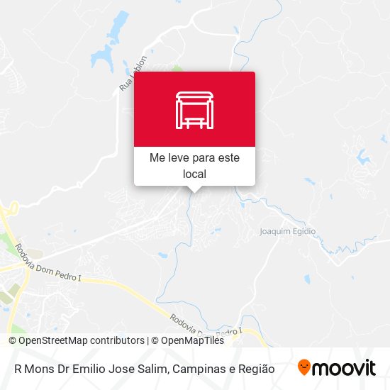 R Mons Dr Emilio Jose Salim mapa