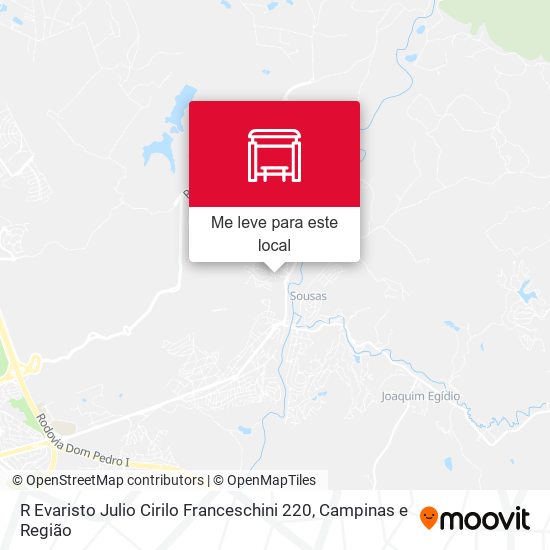 R Evaristo Julio Cirilo Franceschini 220 mapa