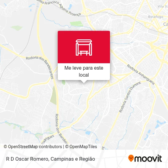 R D Oscar Romero mapa