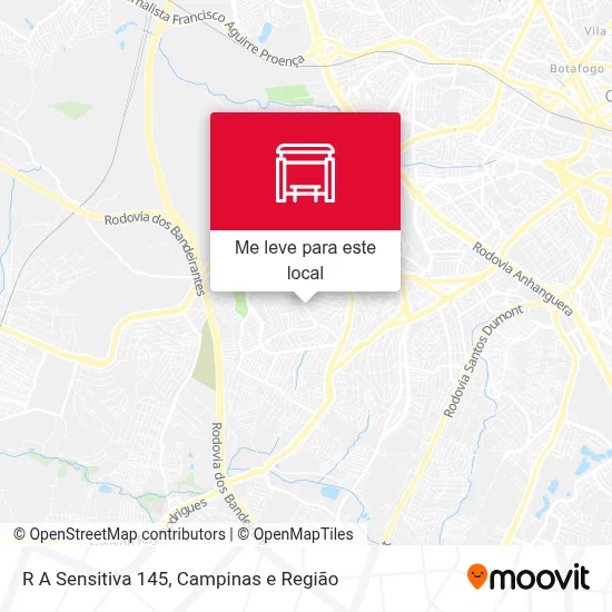 R A Sensitiva 145 mapa