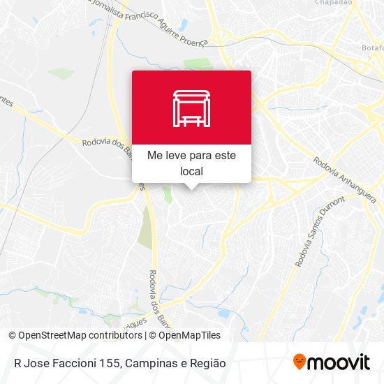 R Jose Faccioni 155 mapa