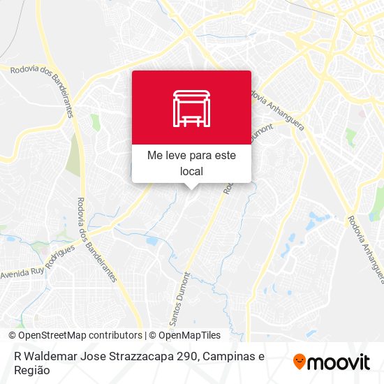 R Waldemar Jose Strazzacapa 290 mapa