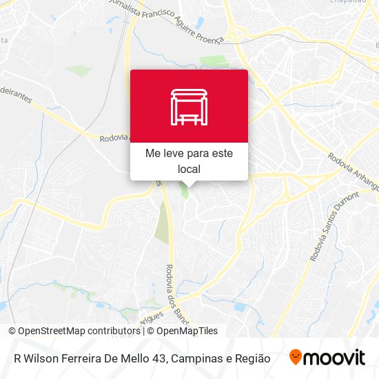 R Wilson Ferreira De Mello 43 mapa