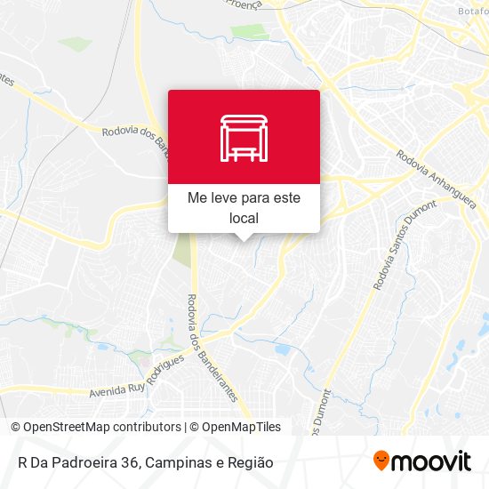 R Da Padroeira 36 mapa