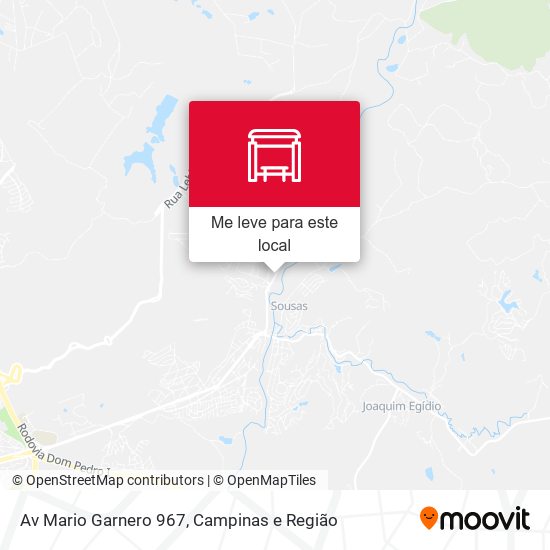 Av Mario Garnero 967 mapa