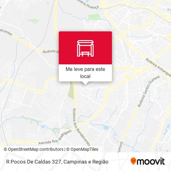 R Pocos De Caldas 327 mapa