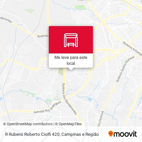 R Rubens Roberto Ciolfi 420 mapa