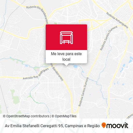 Av Emilia Stefanelli Ceregatti 95 mapa