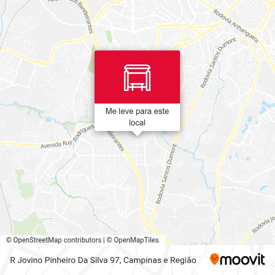 R Jovino Pinheiro Da Silva 97 mapa