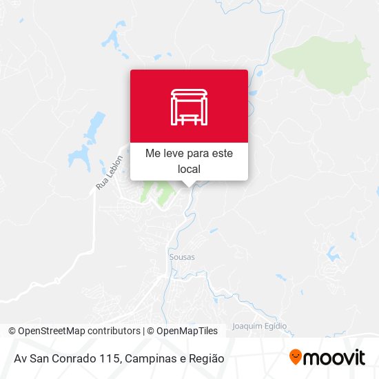 Av San Conrado 115 mapa