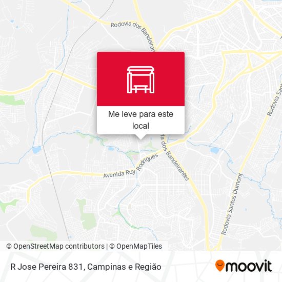 R Jose Pereira 831 mapa