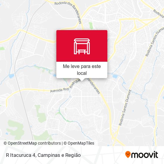 R Itacuruca 4 mapa