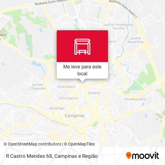 R Castro Mendes 68 mapa