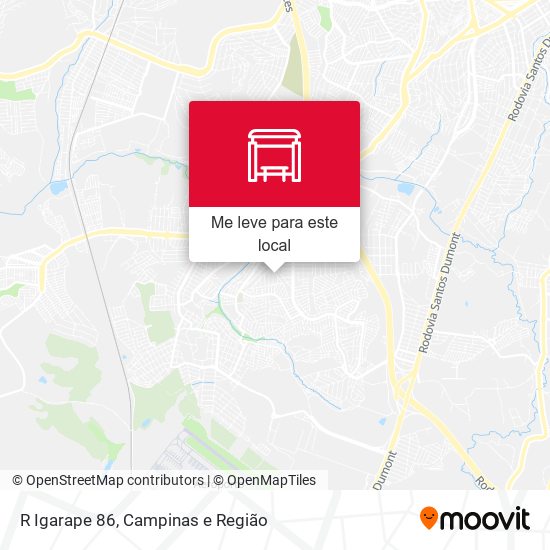 R Igarape 86 mapa
