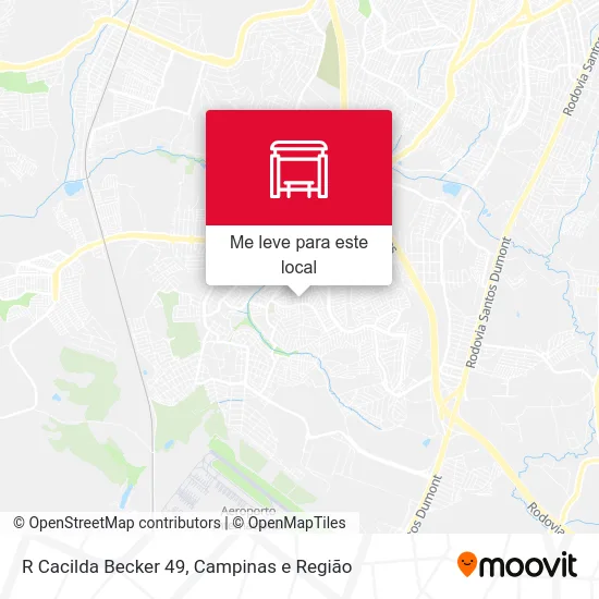R Cacilda Becker 49 mapa