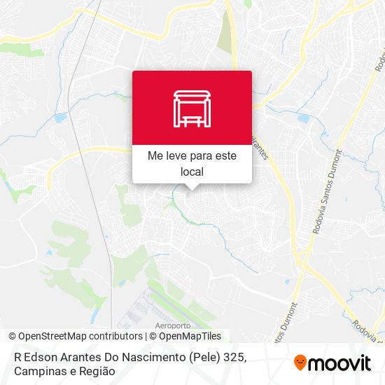 R Edson Arantes Do Nascimento (Pele) 325 mapa