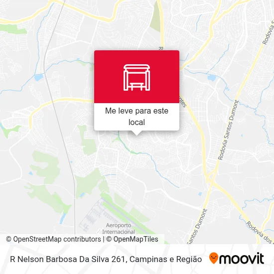 R Nelson Barbosa Da Silva 261 mapa