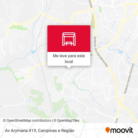 Av Arymana 419 mapa
