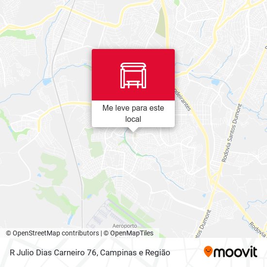 R Julio Dias Carneiro 76 mapa