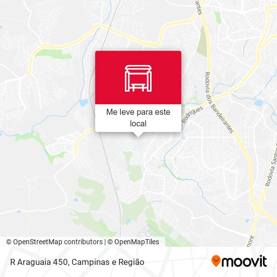 R Araguaia 450 mapa