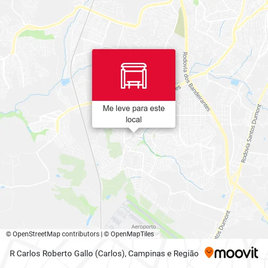 R Carlos Roberto Gallo mapa